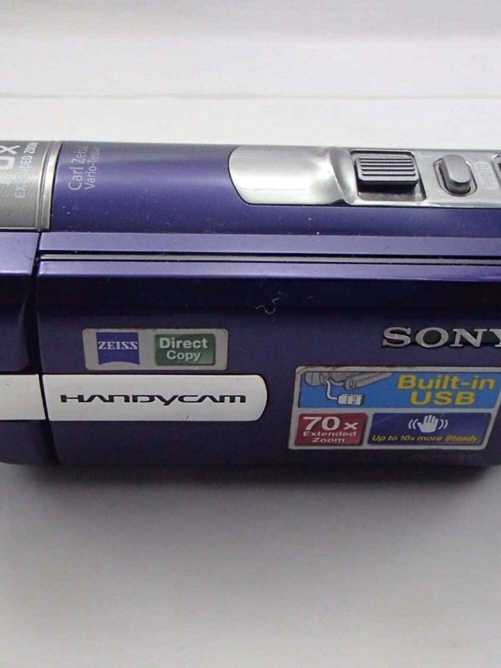 Sony Handycam Memory Card Camcorder DCR-SX45 w/Battery - No Charger - Tested